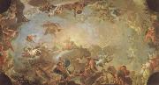 Francisco Bayeu Olympus-The Fall of the Giants Sweden oil painting artist